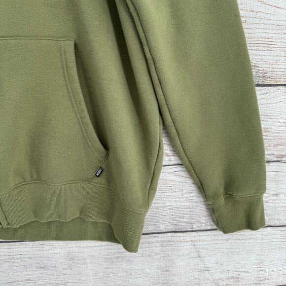 Dixxon Ground Up Customs Full Zip Hoodie Sweatshirt Mens Large Green - Picture 6 of 11